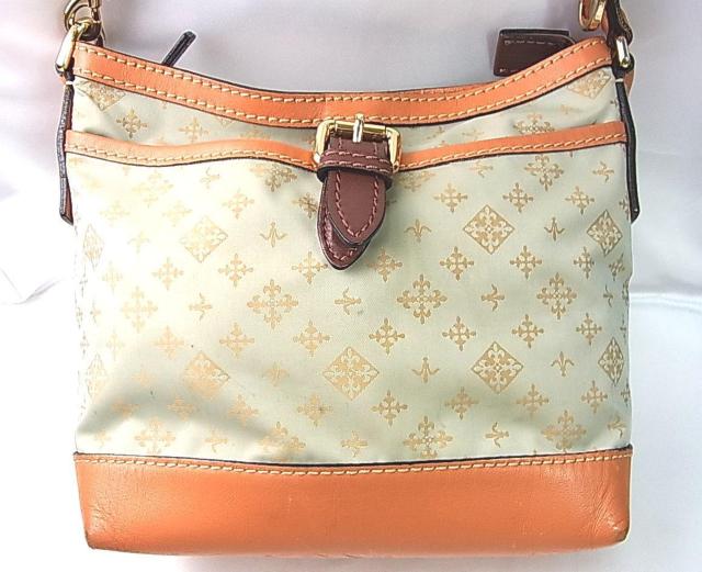 500円スタ★正規品ラシット モノグラム柄 ナイロン×レザー ショルダーバッグ USED < ブランド 500円スタ★正規品ラシット モノグラム柄 ナイロン×レザー ショルダーバッグ USED < ブランドの