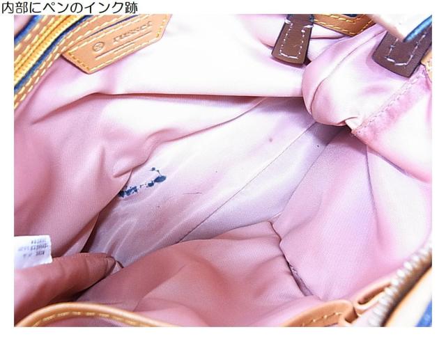 500円スタ★正規品ラシット モノグラム柄 ナイロン×レザー ショルダーバッグ USED < ブランド 500円スタ★正規品ラシット モノグラム柄 ナイロン×レザー ショルダーバッグ USED < ブランドの