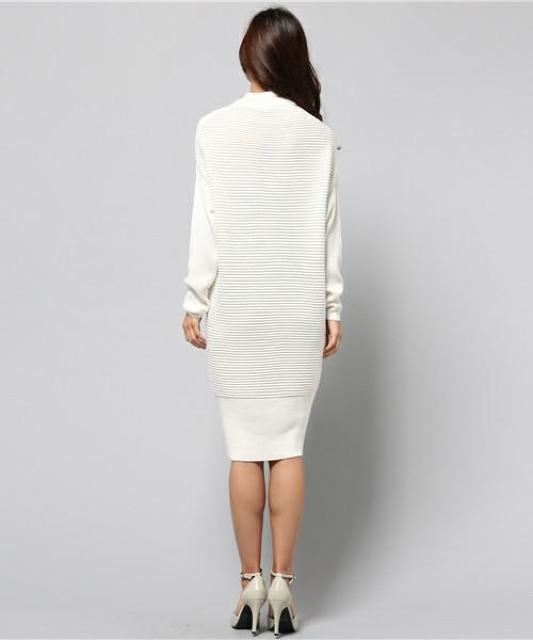 ☆アズールバイマウジーハイネックニットコクーンワンピ☆BK新品タグ無しS〜M < 女性ファッション  ☆アズールバイマウジーハイネックニットコクーンワンピ☆BK新品タグ無しS〜M < 女性ファッションの