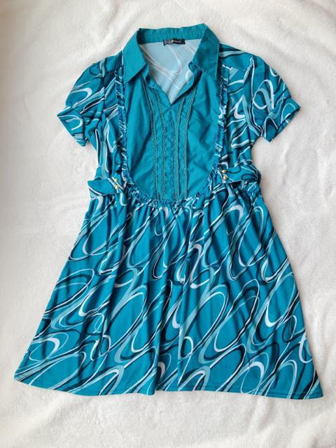 la scene privee クラシカル 半袖 プリント ワンピース M N2m < 女性ファッション  la scene privee クラシカル 半袖 プリント ワンピース M N2m  < 女性ファッションの