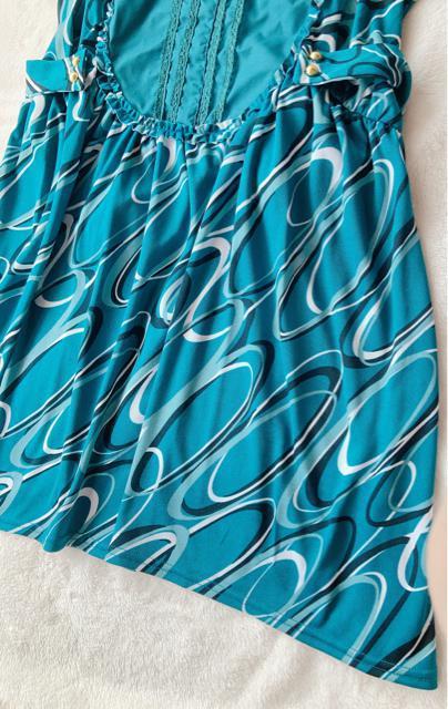 la scene privee クラシカル 半袖 プリント ワンピース M N2m < 女性ファッション  la scene privee クラシカル 半袖 プリント ワンピース M N2m < 女性ファッションの
