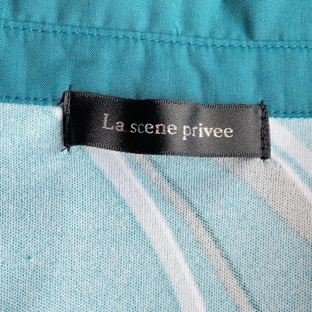 la scene privee クラシカル 半袖 プリント ワンピース M N2m < 女性ファッション  la scene privee クラシカル 半袖 プリント ワンピース M N2m < 女性ファッションの