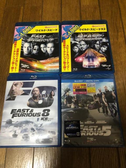 【洋画Blu-ray】ワイルド・スピードシリーズ 4本セット < CD/DVD/ビデオ  【洋画Blu-ray】ワイルド・スピードシリーズ 4本セット  < CD/DVD/ビデオの