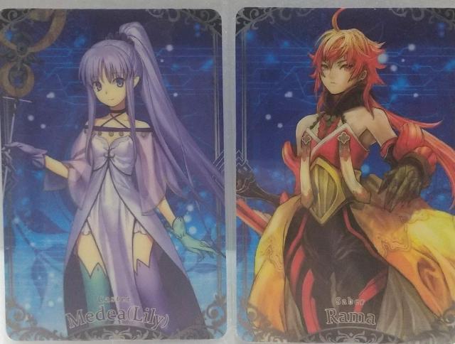 Fate/Grand Order FGO カード 2種セット < アニメ/コミック/キャラクター  Fate/Grand Order FGO カード 2種セット  < アニメ/コミック/キャラクターの