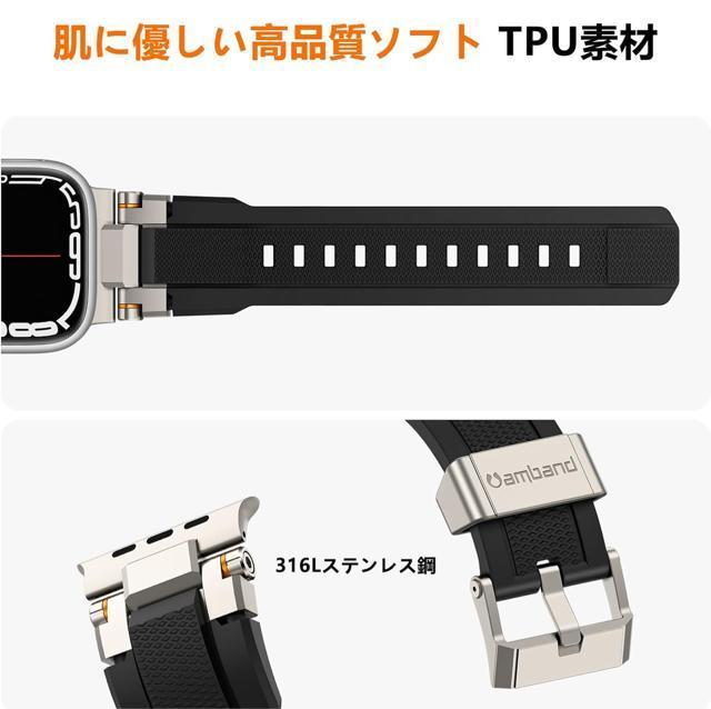 新品、未使用■Apple Watch用バンド スポーツバンド 金属コネクタ付き < 家電/AV  新品、未使用■Apple Watch用バンド スポーツバンド 金属コネクタ付き < 家電/AVの