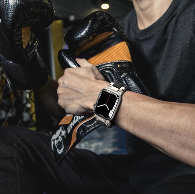 新品、未使用■Apple Watch用バンド スポーツバンド 金属コネクタ付き < 家電/AV  新品、未使用■Apple Watch用バンド スポーツバンド 金属コネクタ付き < 家電/AVの