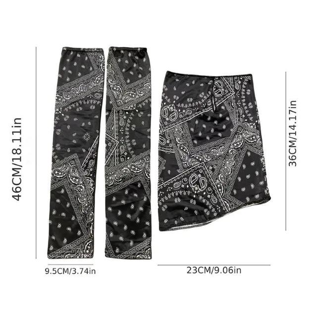 爆ヤス価格590円★2点セット 通気性 クーリング アームスリーブ ネックスカーフ 春夏用  レディース 黒 < 女性ファッション  爆ヤス価格590円★2点セット 通気性 クーリング アームスリーブ ネックスカーフ 春夏用  レディース 黒 < 女性ファッションの