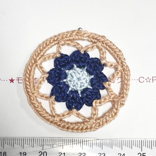 4*ハンドメイド♪お花のドリームキャッチャーチャーム 14 < ペット/手芸/園芸  4*ハンドメイド♪お花のドリームキャッチャーチャーム 14  < ペット/手芸/園芸の