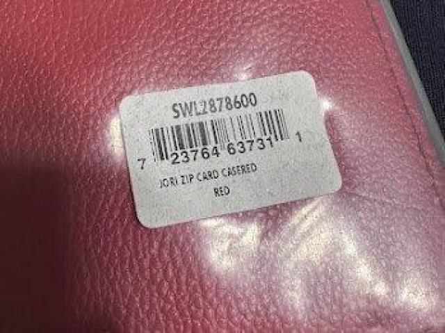 Fossil フォッシル Jori レザー ジップ カードケース レッド < ブランド Fossil フォッシル Jori レザー ジップ カードケース レッド < ブランドの