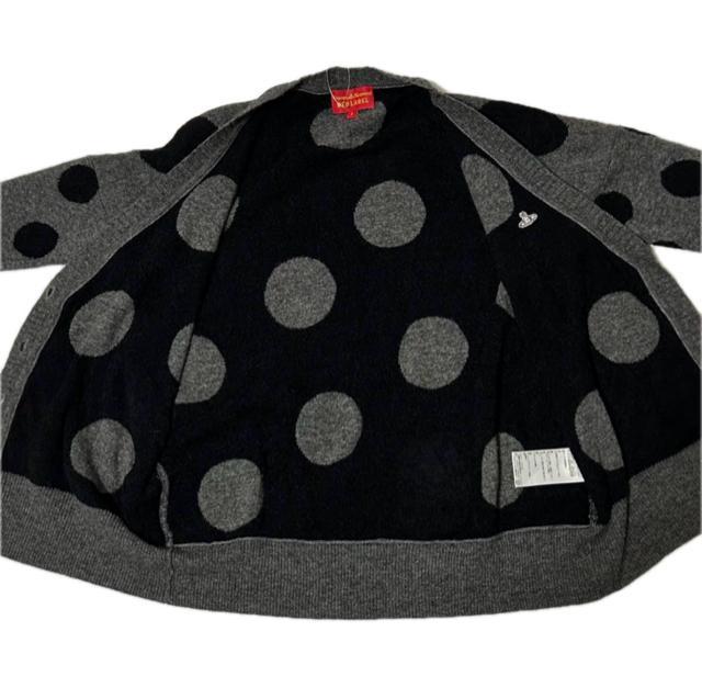 ヴィヴィアンウエストウッド レッドレーベル ドット柄 カーディガン 3 < ブランド ヴィヴィアンウエストウッド レッドレーベル ドット柄 カーディガン 3 < ブランドの