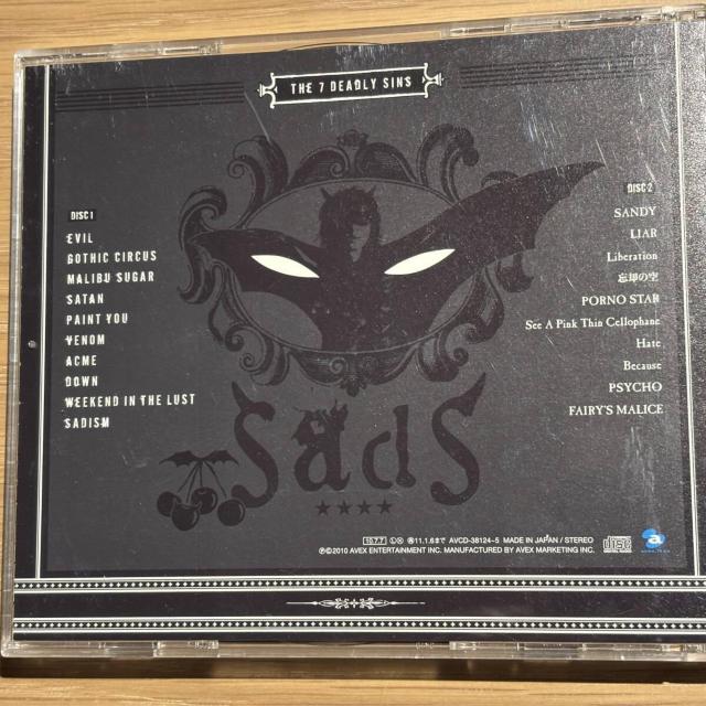 �ySADS�zTHE 7 DEADLY SINS �� CD/DVD/�r�f�I�� 