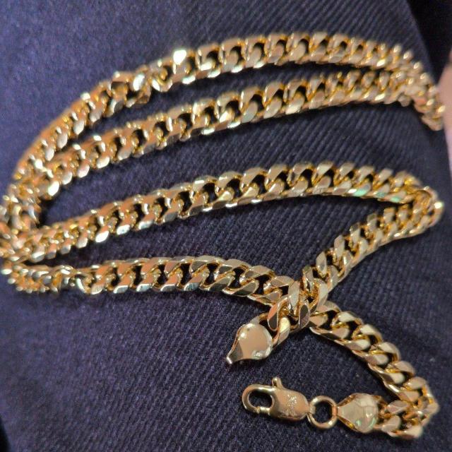 3個★再入荷★60g★60センチ★24Kゴールドメッキ キューバンネックレス 24金 < 男性アクセサリー/時計 3個★再入荷★60g★60センチ★24Kゴールドメッキ キューバンネックレス 24金 < 男性アクセサリー/時計の