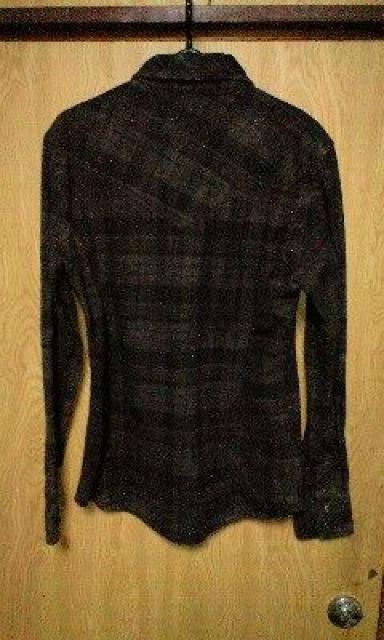 新品SHELLACシェラック 顔料コーティングチェックシャツジャケット 46 < ブランド  新品SHELLACシェラック 顔料コーティングチェックシャツジャケット 46 < ブランドの