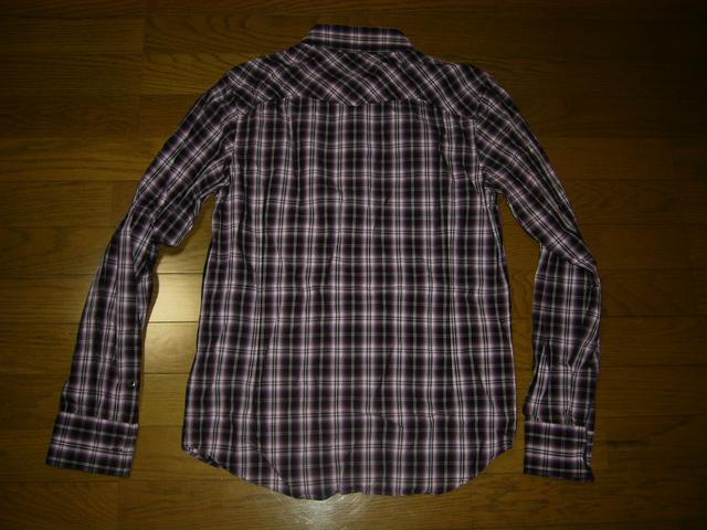 美中古エムMチェックシャツM薄手パープル系TMT < ブランド  美中古エムMチェックシャツM薄手パープル系TMT < ブランドの