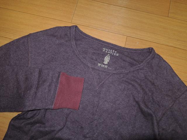 ワコマリアWACKO MARIAカシミヤ混カットソーSロンTシャツ < ブランド  ワコマリアWACKO MARIAカシミヤ混カットソーSロンTシャツ < ブランドの