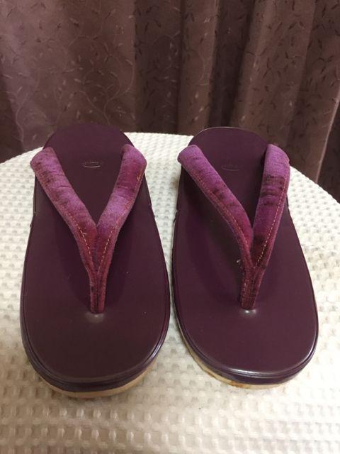 143.新品☆和装  ぞうり☆紫/パープル☆23センチ☆難有り < 女性ファッション  143.新品☆和装  ぞうり☆紫/パープル☆23センチ☆難有り  < 女性ファッションの
