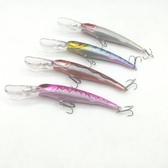 新品 ルアーセット ミノー シンキング 16cm 29g 4個 < レジャー/スポーツ 新品 ルアーセット ミノー シンキング 16cm 29g 4個 < レジャー/スポーツの