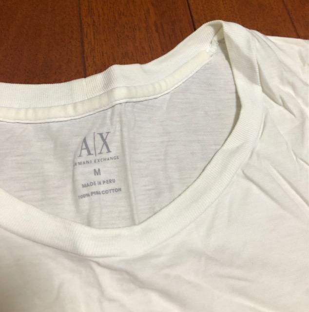 ARMANI EXCHANGE アルマーニエクスチェンジ☆白Tシャツ < ブランド  ARMANI EXCHANGE アルマーニエクスチェンジ☆白Tシャツ < ブランドの