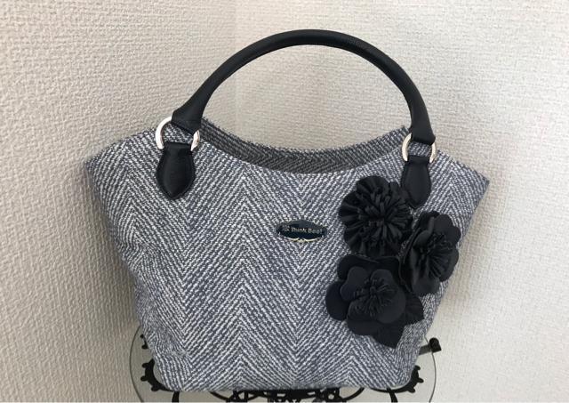 シンクビー ネイビーロゼッタ トート < ブランド  シンクビー ネイビーロゼッタ トート < ブランドの