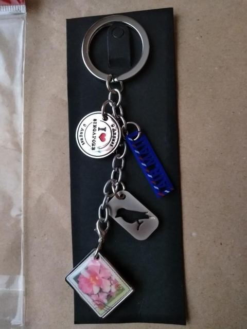 The heritage keychain SingPostObYXVK|[X֋ǃGA[؎蒹L[z_[  t@bV 