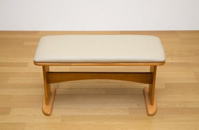 【送料無料】ATOLL ダイニングベンチ 天然木 PVCレザー 合皮 木目調 イス 椅子 < インテリア/ライフ 【送料無料】ATOLL ダイニングベンチ 天然木 PVCレザー 合皮 木目調 イス 椅子 < インテリア/ライフの