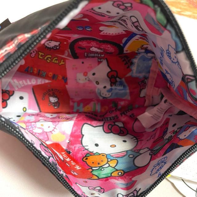 ★新品★LeSportsac レスポートサック ハローキティー 黒色 化粧ポーチ  2つ収納 ポーチ 7105 送料無料 < 女性ファッション  ★新品★LeSportsac レスポートサック ハローキティー 黒色 化粧ポーチ  2つ収納 ポーチ 7105 送料無料 < 女性ファッションの