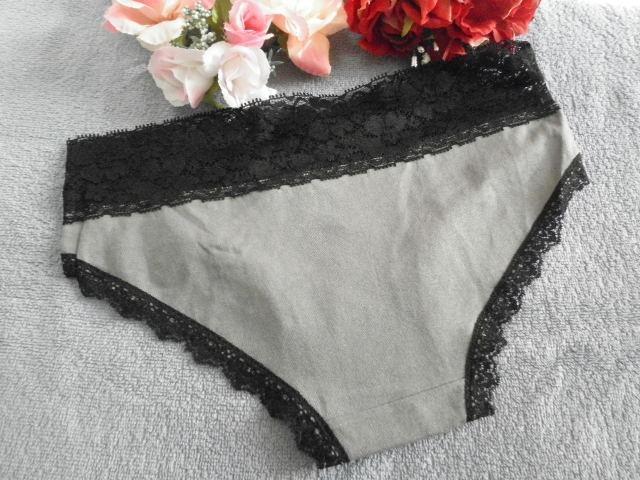 ★"◇PinkyAngel^-^黒ウエストレースお洒落Cottonショーツ◇"★ < 女性ファッション  ★"◇PinkyAngel^-^黒ウエストレースお洒落Cottonショーツ◇"★ < 女性ファッションの
