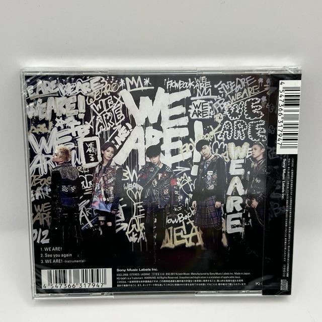 FlowBack WE ARE! 通常盤CD < CD/DVD/ビデオ FlowBack WE ARE! 通常盤CD < CD/DVD/ビデオの
