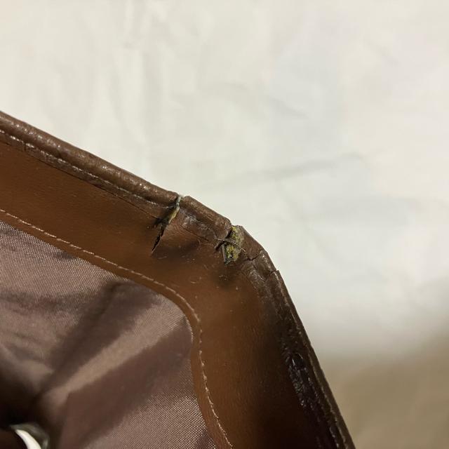 【Courreges / クレージュ】 オーストリッチ / レザー 三つ折り財布 < ブランド  【Courreges / クレージュ】 オーストリッチ / レザー 三つ折り財布 < ブランドの