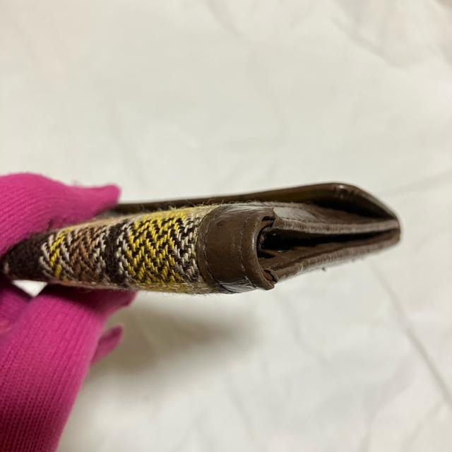 【Courreges / クレージュ】 オーストリッチ / レザー 三つ折り財布 < ブランド  【Courreges / クレージュ】 オーストリッチ / レザー 三つ折り財布 < ブランドの