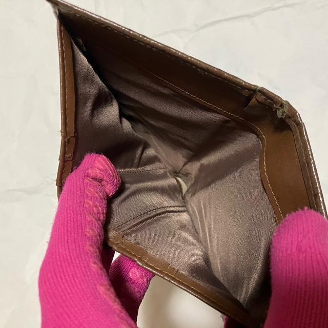 【Courreges / クレージュ】 オーストリッチ / レザー 三つ折り財布 < ブランド  【Courreges / クレージュ】 オーストリッチ / レザー 三つ折り財布 < ブランドの