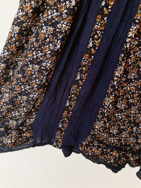 axes femme アクシーズ 花柄 半袖 クラシカル ワンピース M N2m < ブランド  axes femme アクシーズ 花柄 半袖 クラシカル ワンピース M N2m < ブランドの