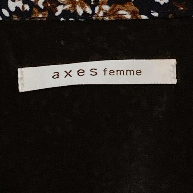 axes femme アクシーズ 花柄 半袖 クラシカル ワンピース M N2m < ブランド  axes femme アクシーズ 花柄 半袖 クラシカル ワンピース M N2m < ブランドの