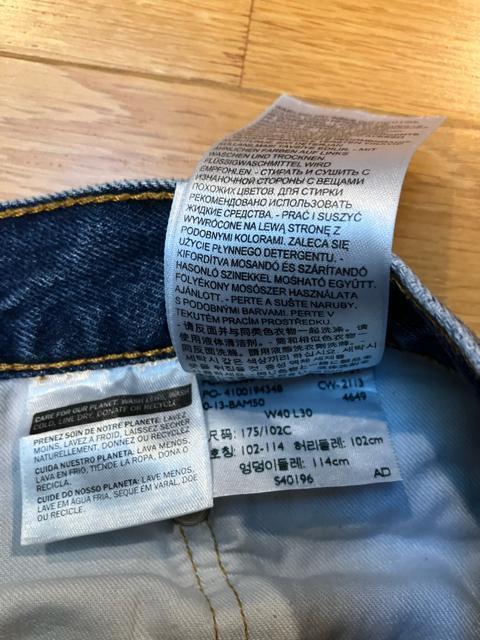 LEVIfS [oCX 550bNXfj 傫sizeW40used  uh 