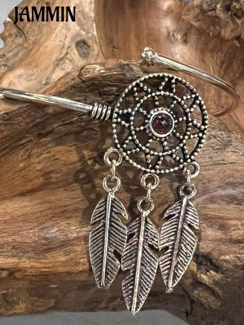 天然石ブレスレット アメジスト 紫水晶 ドリームキャッチャー アジアン ヒッピー < 女性アクセサリー/時計 天然石ブレスレット アメジスト 紫水晶 ドリームキャッチャー アジアン ヒッピー < 女性アクセサリー/時計の