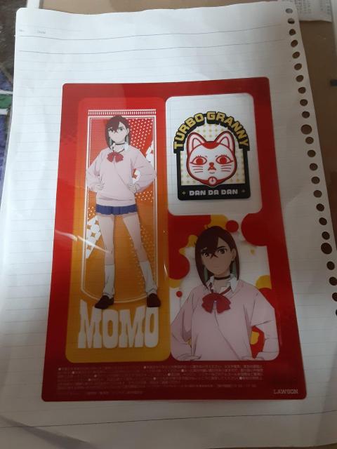 ダンダダン クリアシート ローソン 綾瀬桃 1枚 < アニメ/コミック/キャラクター ダンダダン クリアシート ローソン 綾瀬桃 1枚 < アニメ/コミック/キャラクターの