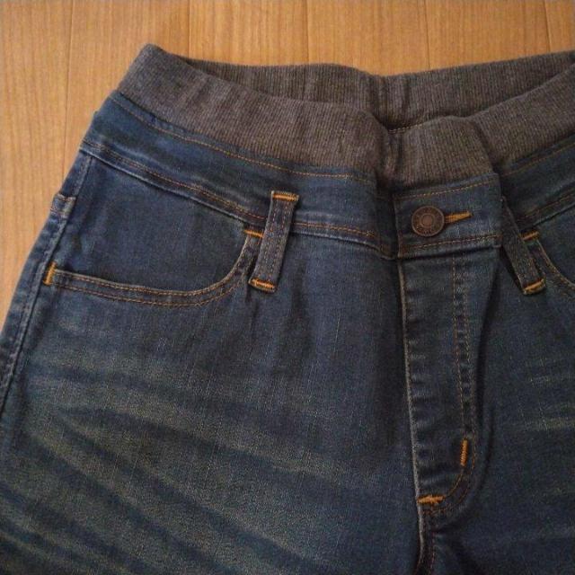 新品 ウエストリブデニムパンツ 160 青系 EDWIN < ブランド 新品 ウエストリブデニムパンツ 160 青系 EDWIN < ブランドの