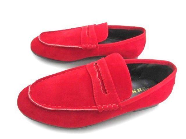 1円~C161新品GENNAROコインローファーM⇒26aD.RED♂ < 男性ファッション 1円~C161新品GENNAROコインローファーM⇒26aD.RED♂ < 男性ファッションの