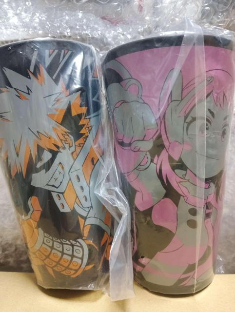 ■僕のヒーローアカデミア■ヒロアカ グッズ 5点セット アクリルスタンド3種 タンブラー2種 切島 上鳴 麗日 爆豪 未開封あり < アニメ/コミック/キャラクター ■僕のヒーローアカデミア■ヒロアカ グッズ 5点セット アクリルスタンド3種 タンブラー2種 切島 上鳴 麗日 爆豪 未開封あり < アニメ/コミック/キャラクターの