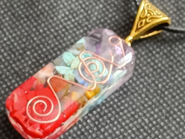 パワー体験価格です。「チャクラバランスヒーリングネックレス」一点物です。 < 女性アクセサリー/時計 パワー体験価格です。「チャクラバランスヒーリングネックレス」一点物です。 < 女性アクセサリー/時計の