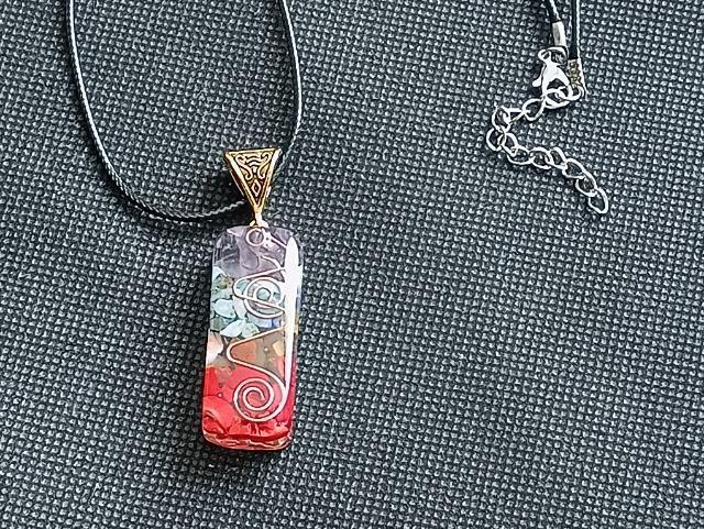 パワー体験価格です。「チャクラバランスヒーリングネックレス」一点物です。 < 女性アクセサリー/時計 パワー体験価格です。「チャクラバランスヒーリングネックレス」一点物です。 < 女性アクセサリー/時計の