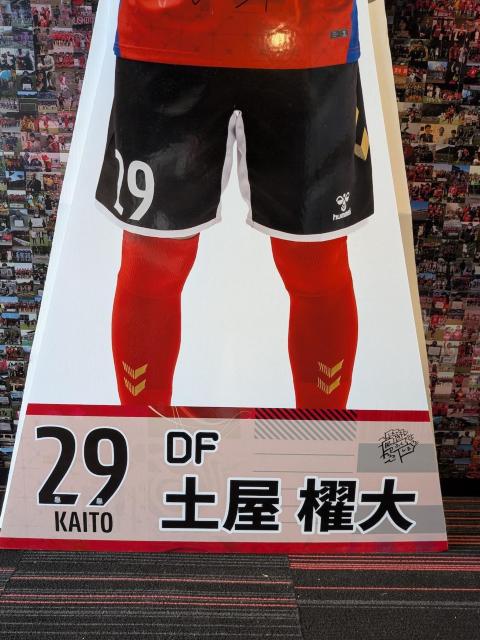 #29 土屋 櫂大選手 等身大パネル(直筆サイン入り) < レジャー/スポーツ #29 土屋 櫂大選手 等身大パネル(直筆サイン入り) < レジャー/スポーツの
