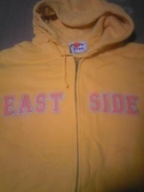 B-BOY.HIPHOP好きに 美品 EAST SIDE パーカー XL イエロー < 男性ファッション  B-BOY.HIPHOP好きに 美品 EAST SIDE パーカー XL イエロー < 男性ファッションの