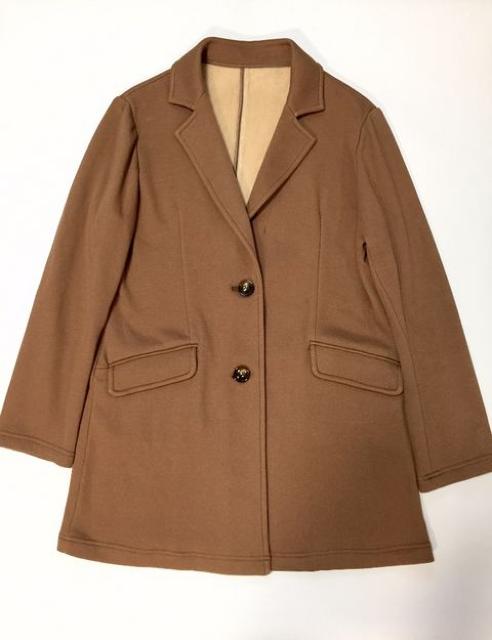 ☆秋チェスターコート〓裏シャギー軽アウター(ユルM)キャメル〓新品 < 女性ファッション ☆秋チェスターコート〓裏シャギー軽アウター(ユルM)キャメル〓新品 < 女性ファッションの