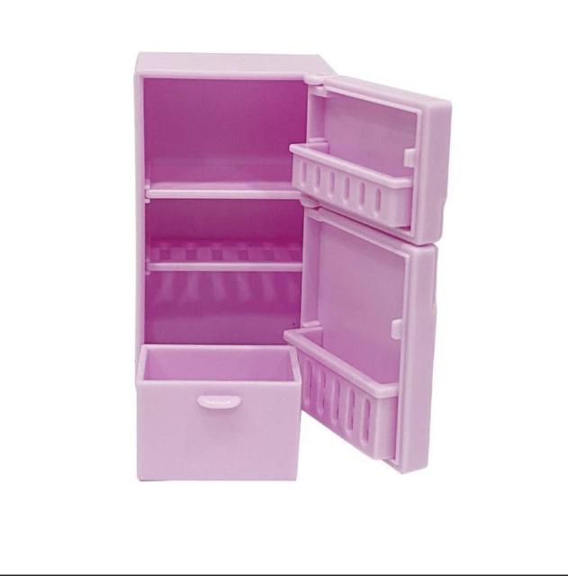 ミニチュア★冷蔵庫A★2ドア★訳あり★うさぎちゃん★ピンク★リカちゃんやシルバニアに★ドールハウスに★無地のホワイトもございます★ < おもちゃ  ミニチュア★冷蔵庫A★2ドア★訳あり★うさぎちゃん★ピンク★リカちゃんやシルバニアに★ドールハウスに★無地のホワイトもございます★ < おもちゃの