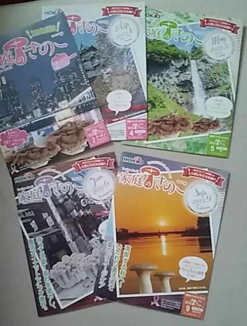 ホクトのきのこレシピ 2022年分5冊 < 本/雑誌  ホクトのきのこレシピ 2022年分5冊  < 本/雑誌の