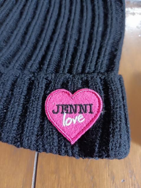 JENNIE LOVE★ハートワッペン.ニット帽子★新品同様★黒★ジェニー★大人にも★ < キッズ/ベビー JENNIE LOVE★ハートワッペン.ニット帽子★新品同様★黒★ジェニー★大人にも★ < キッズ/ベビーの
