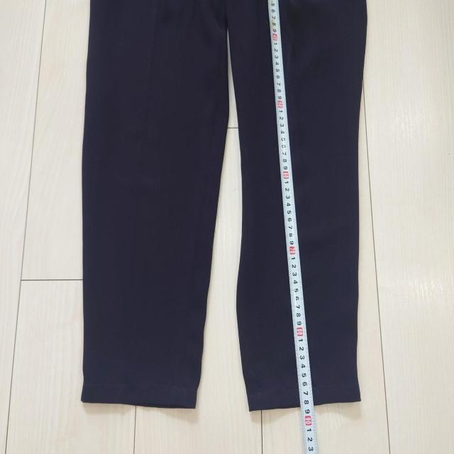 SLOBE IENA スラックスパンツ ネイビー サイズ36 < ブランド  SLOBE IENA スラックスパンツ ネイビー サイズ36 < ブランドの