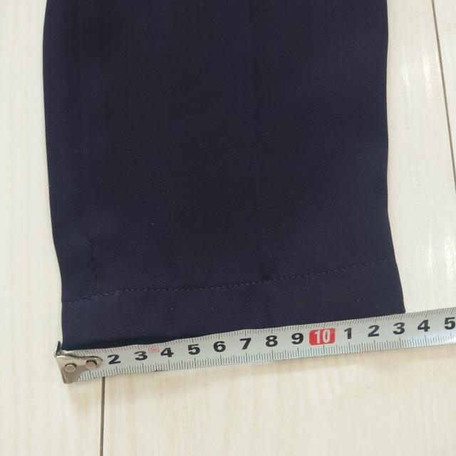 SLOBE IENA スラックスパンツ ネイビー サイズ36 < ブランド  SLOBE IENA スラックスパンツ ネイビー サイズ36 < ブランドの