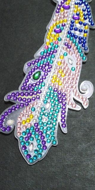 ダイヤモンドアート★ストラップ付きキラキラブックマークB < インテリア/ライフ ダイヤモンドアート★ストラップ付きキラキラブックマークB < インテリア/ライフの